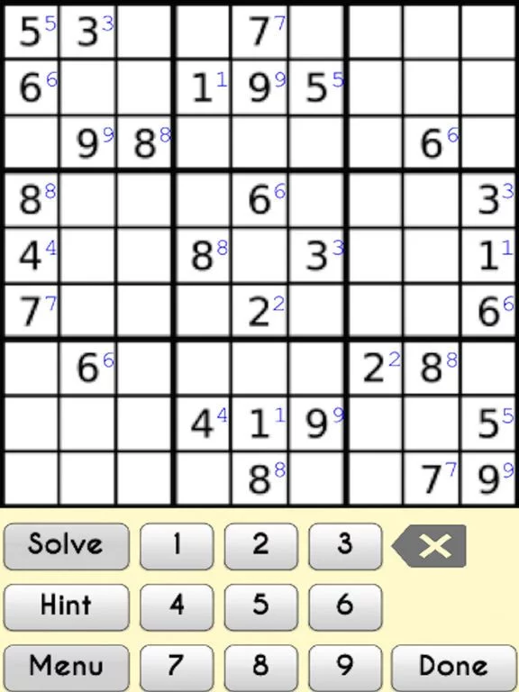 Изображение игры: Sudoku %