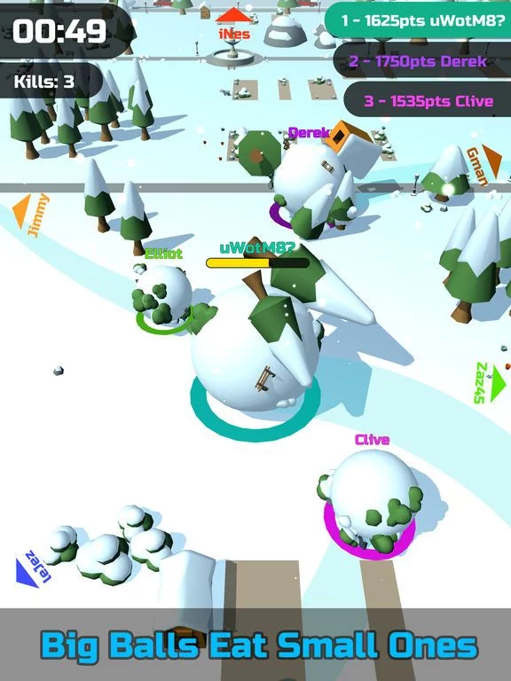 Изображение игры: Snowball Clash