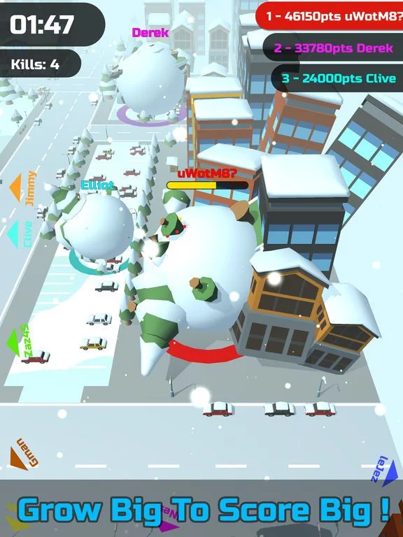 Изображение игры: Snowball Clash