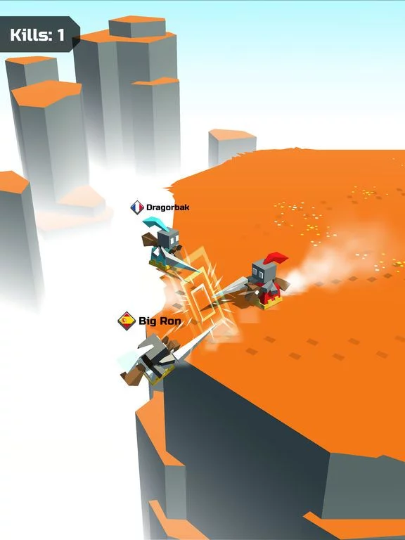 Изображение игры: Joust.io