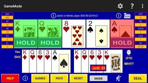 Изображение игры: Play Perfect Video Poker Lite