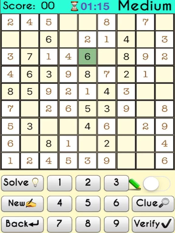Изображение игры: Sudoku %