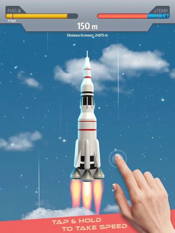 Изображение игры: Rocket Launch !