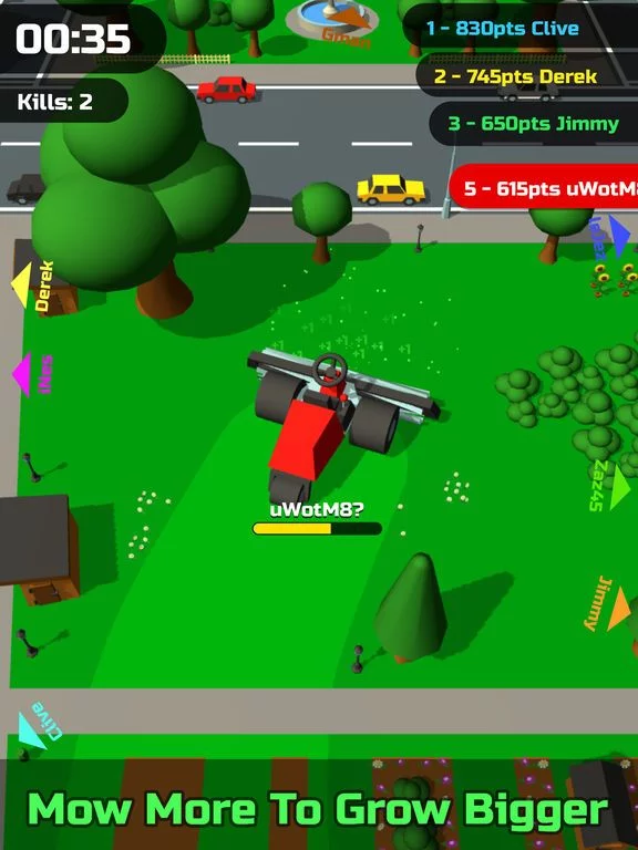 Изображение игры: Mow.io