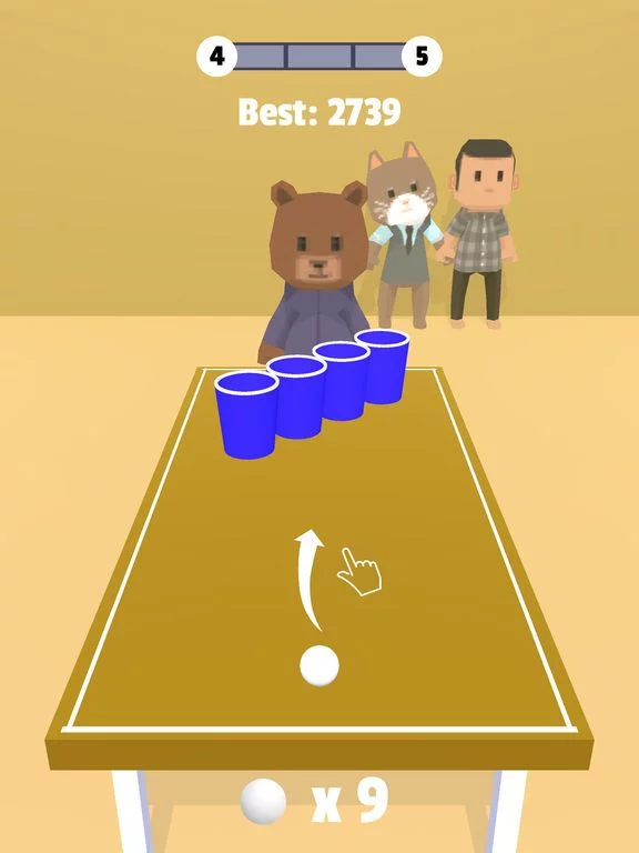 Изображение игры: Beer Pong.