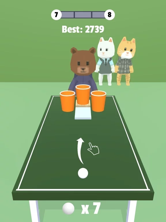 Изображение игры: Beer Pong.