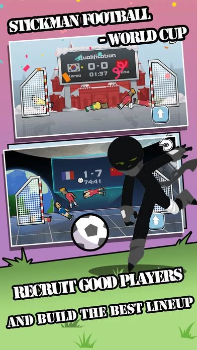 Изображение игры: Stickman Football World Cup