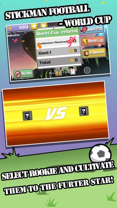 Изображение игры: Stickman Football World Cup