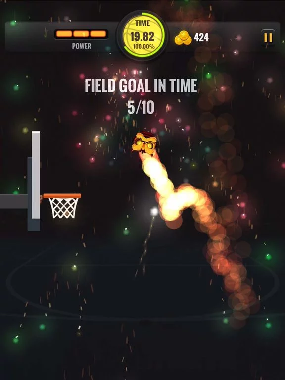 Изображение игры: Hoop Hit - BasketBall Shot Hot