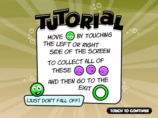 Изображение игры: Green Goo Balls In The Bouncing World FREE