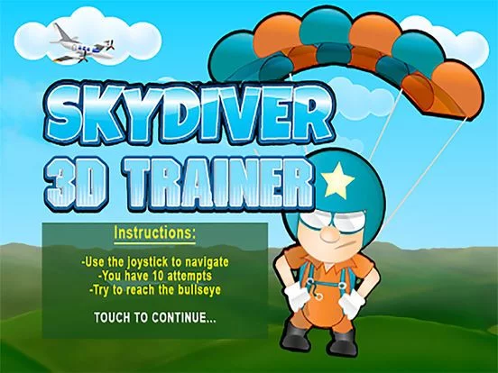 Изображение игры: SkyDiver 3D FREE - The Parachute and Skydiving 3D Trainer