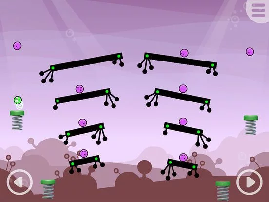 Изображение игры: Green Goo Balls In The Bouncing World FREE