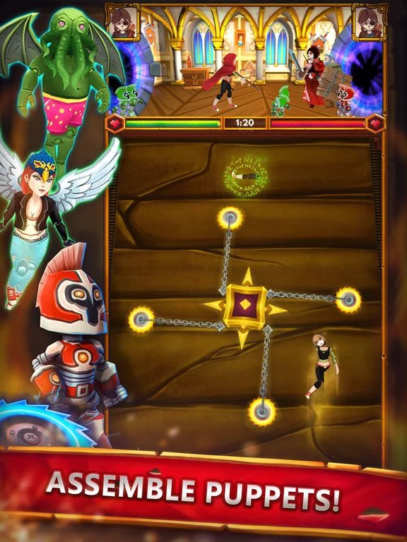 Изображение игры: Puppet Battle