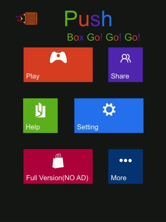 Изображение игры: Push Box Go! Go! Go!