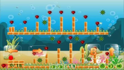 Изображение игры: Fire Ball In The Sea - Fire Boy Adventure