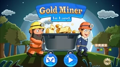 Изображение игры: Gold Miner In Land - Gold Miner free game - free gold miner adventure game