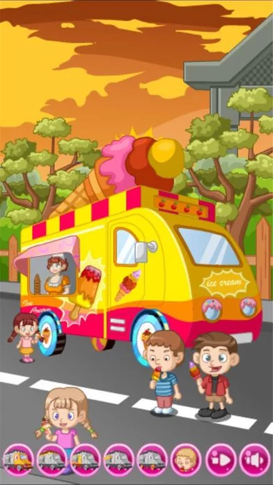 Изображение игры: Ice Cream Cartoon Car - Design your dream car