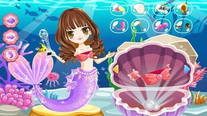 Изображение игры: Princess Mermaid Dress Up - The Mermaid Princess