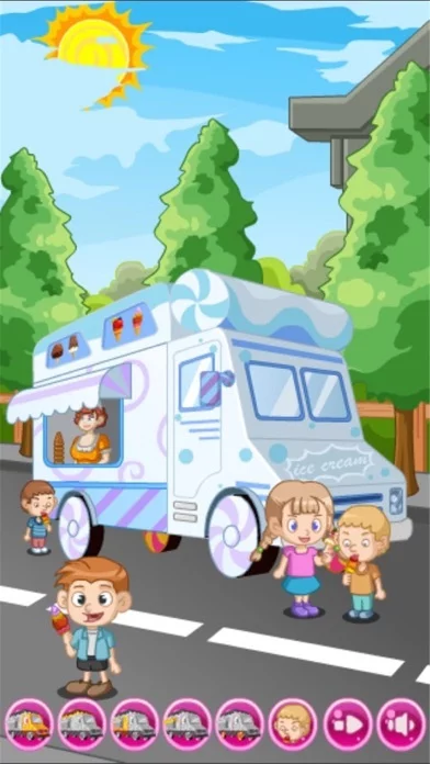 Изображение игры: Ice Cream Cartoon Car - Design your dream car