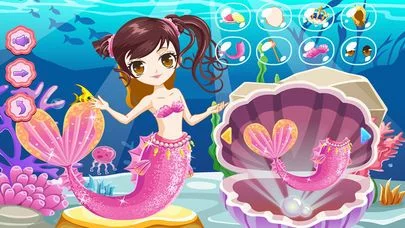 Изображение игры: Princess Mermaid Dress Up - The Mermaid Princess