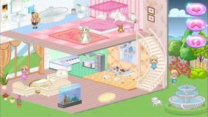 Изображение игры: Princess Snow Doll House Design