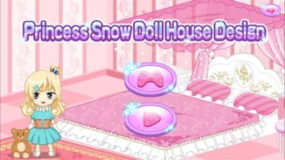 Изображение игры: Princess Snow Doll House Design
