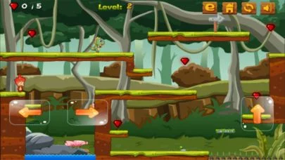 Изображение игры: Fire Boy In Deep Forest