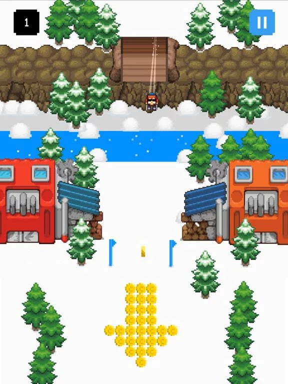 Изображение игры: Slippy Slopes - Extreme Ski Race