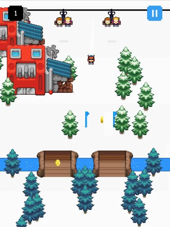 Изображение игры: Slippy Slopes - Extreme Ski Race