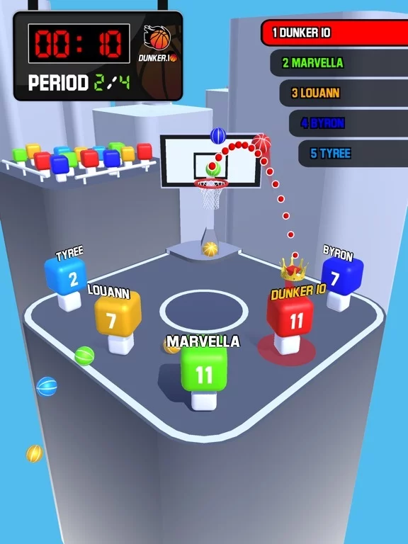 Изображение игры: Dunker.io