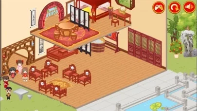 Изображение игры: 可爱公主新年娃娃屋布置 - 女生娃娃屋布置游戏