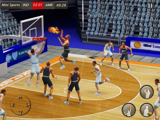 Изображение игры: Play Basketball Hoops 2017 - Real slam dunks game