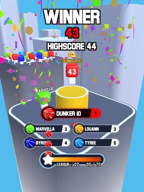 Изображение игры: Dunker.io