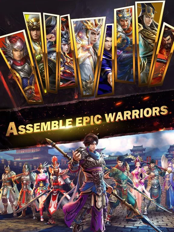 Изображение игры: Dynasty Legends：Warriors Unite