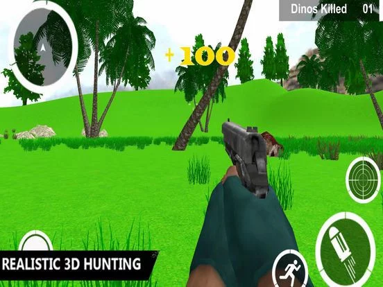 Изображение игры: Dinosaur Shooting: Deadly Snip