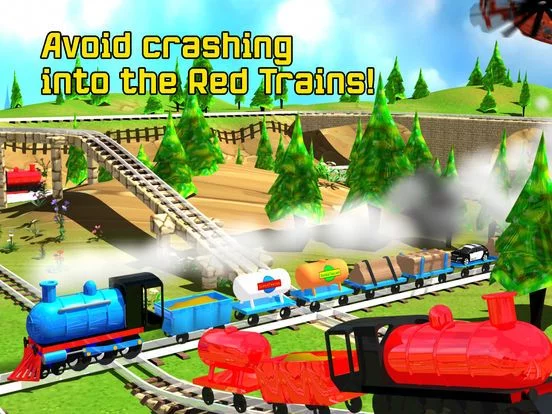 Изображение игры: SuperTrains 2