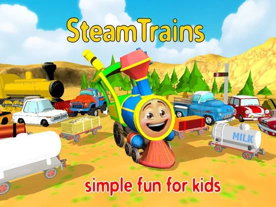 Изображение игры: SteamTrains- Complete