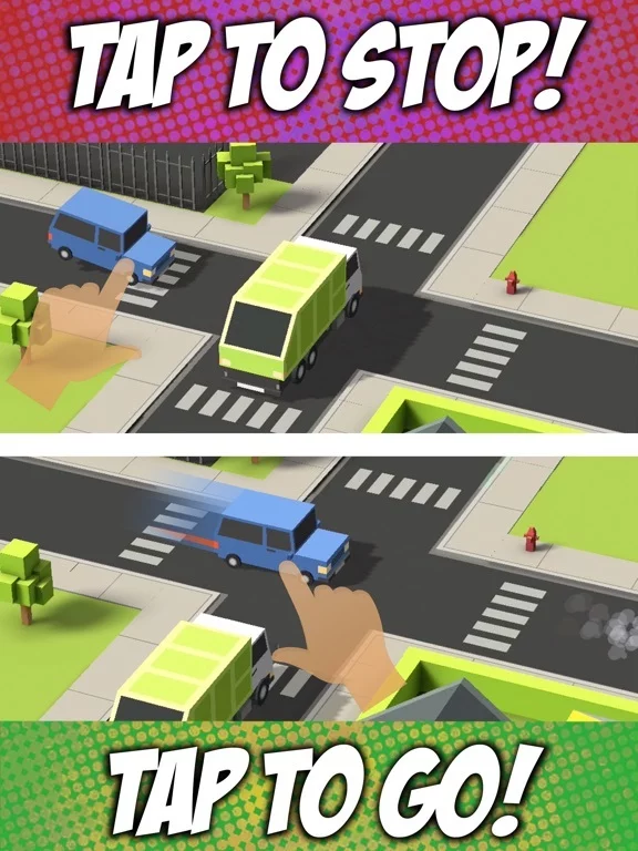 Изображение игры: Crossy Cars!
