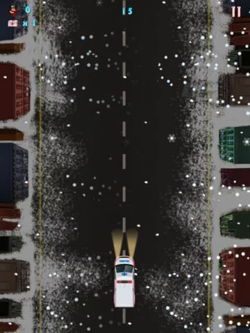 Изображение игры: Winter Cold Dark Night Blackout: The Emergency Vehicle to the Rescue - Free