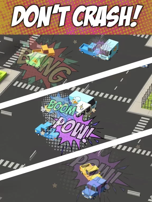 Изображение игры: Crossy Cars!