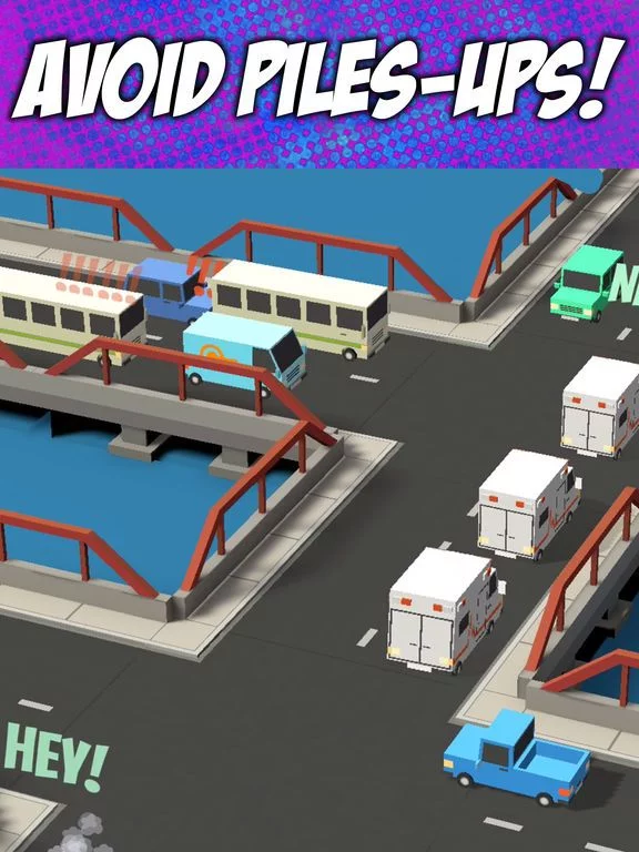 Изображение игры: Crossy Cars!
