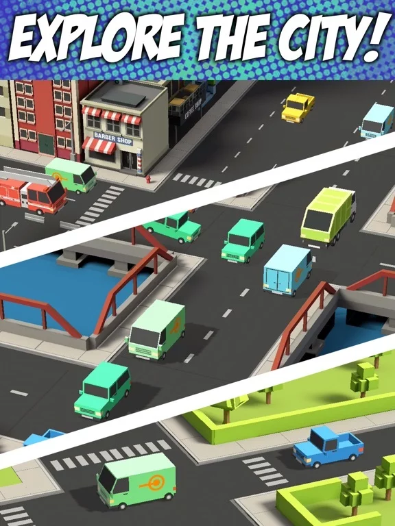 Изображение игры: Crossy Cars!