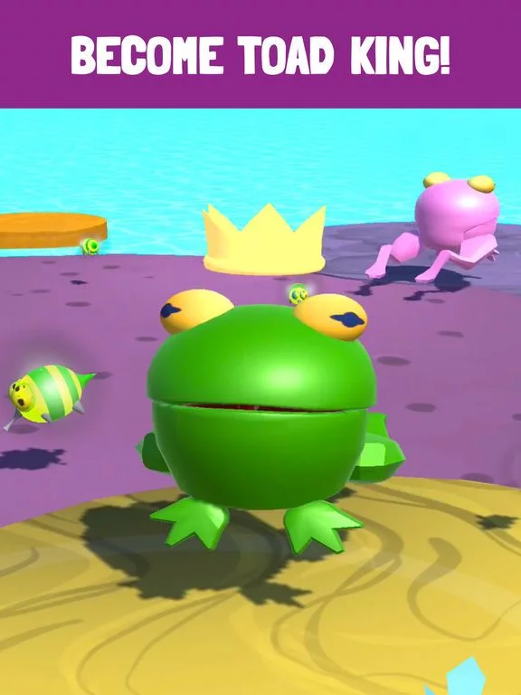 Изображение игры: Greedy Toad!