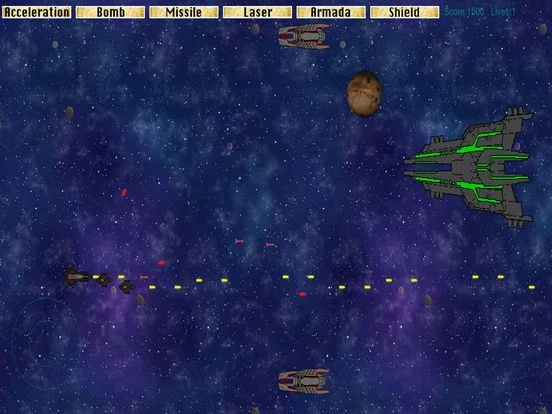 Изображение игры: Orion The Alien Wars