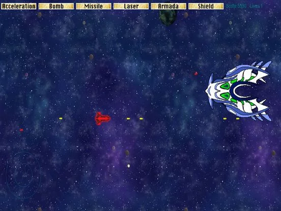 Изображение игры: Orion The Alien Wars