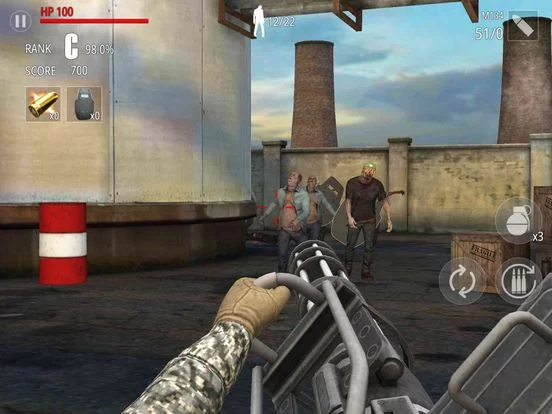 Изображение игры: Zombie Fire: FPS