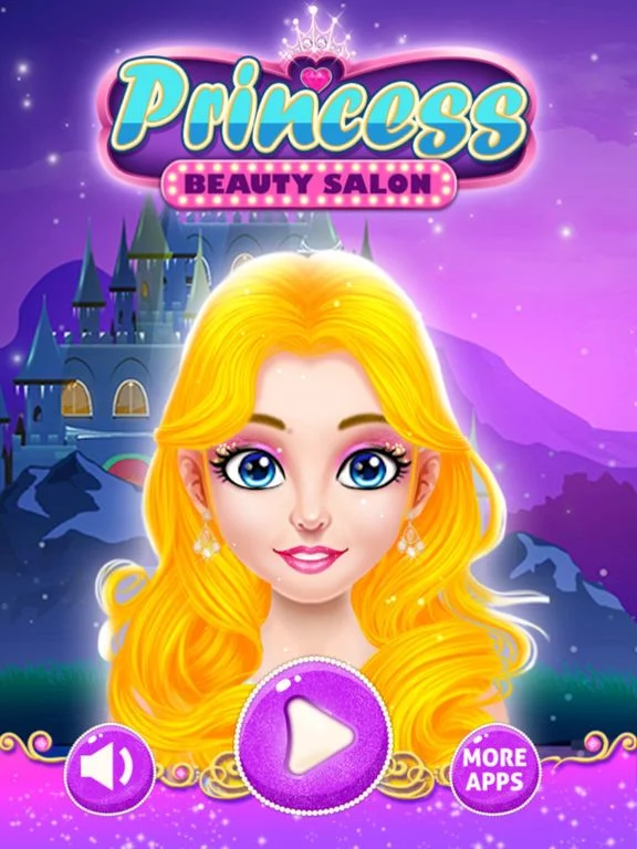 Изображение игры: Princess Beauty Salon Makeover