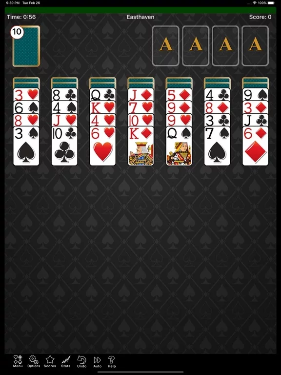 Изображение игры: Easthaven Solitaire