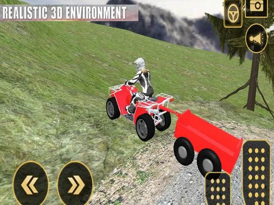 Изображение игры: Quad Bike OffRoad Adventure
