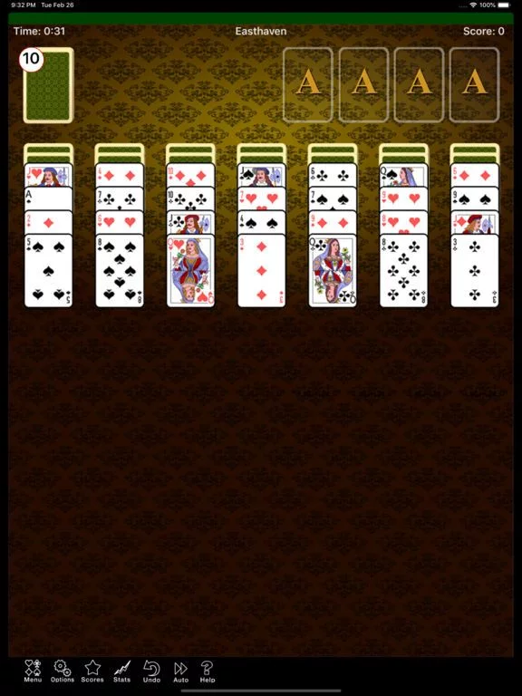 Изображение игры: Easthaven Solitaire
